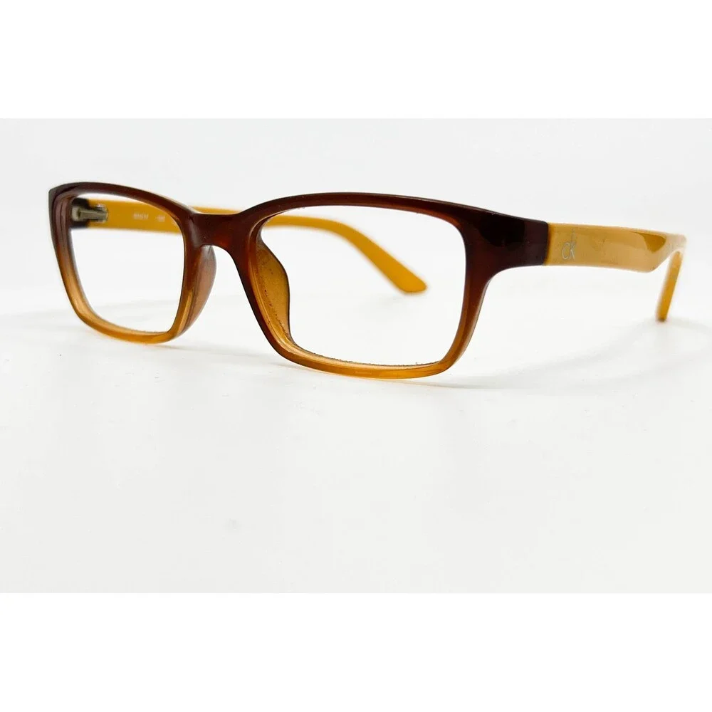 Calvin Klein Eyeglasses Womens Brown Amber CK5825 Full Rim 50-17-135
